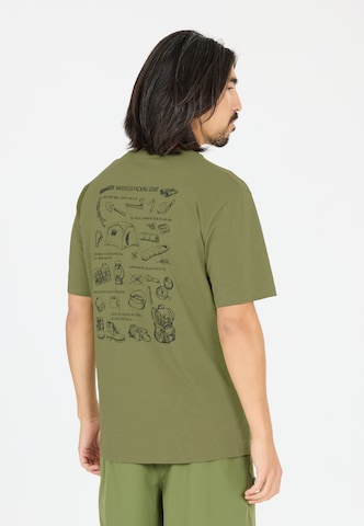 Whistler T-Shirt 'Caloot' in Grün