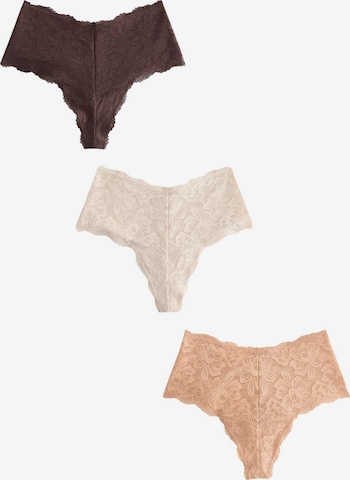 Slip Next en beige : devant