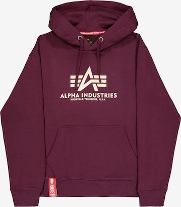 ALPHA INDUSTRIES Neulepaita 'Basic' värissä punainen: etupuoli