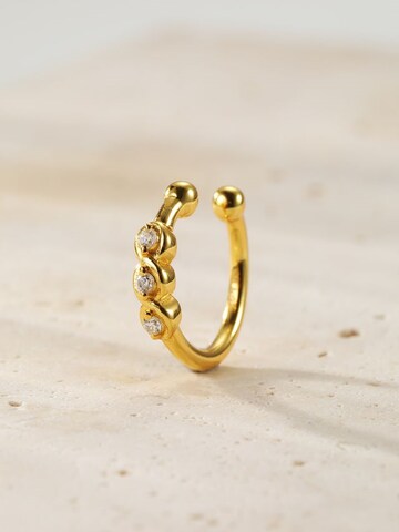 Hey Happiness Ohrringe 'Trinity Cuff' in Gold