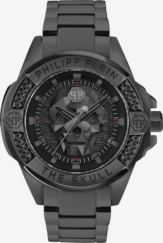 Montre à affichage analogique 'The $kull' Philipp Plein en noir : devant