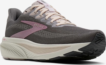 Chaussure de course BROOKS en gris : devant