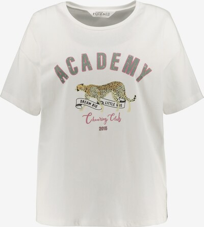 Studio Untold Shirt in orange / offwhite, Produktansicht