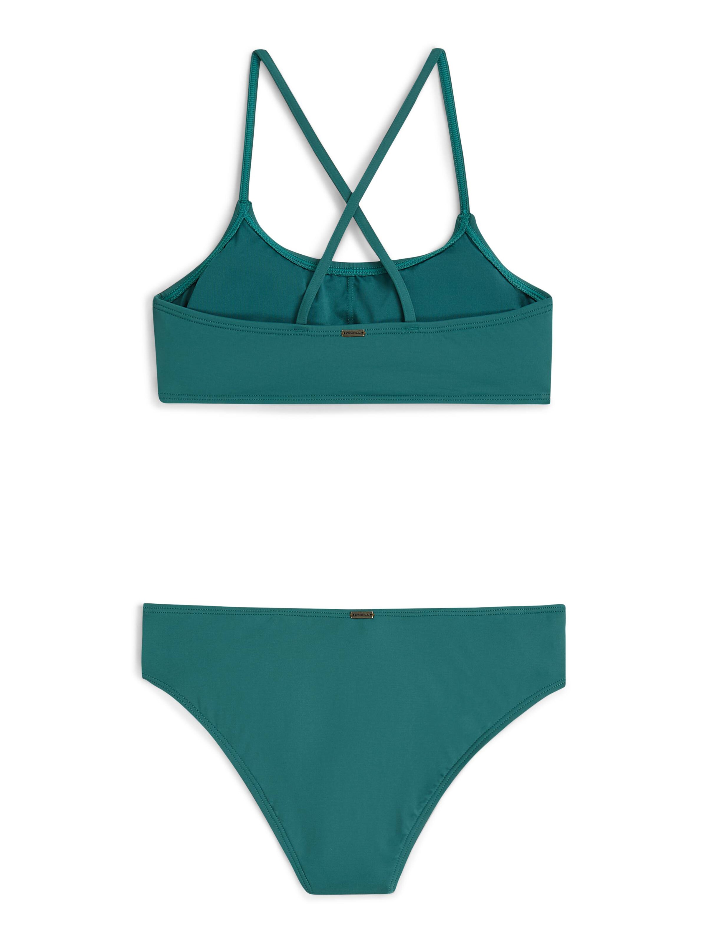 O'NEILL Bustier Bikini 'Essentials' in Grün