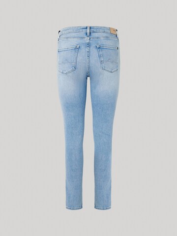 Pepe Jeans Skinny Džíny – modrá