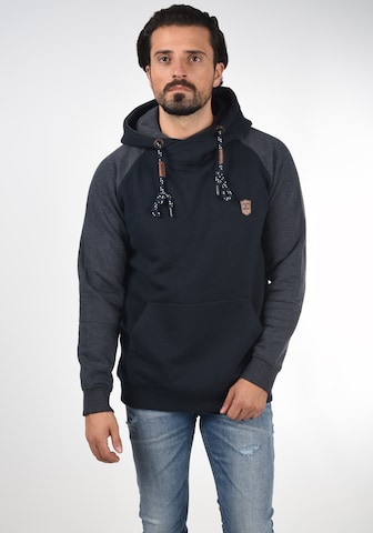 INDICODE JEANS Hoodie 'Toney' in Blau: predná strana