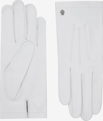 Roeckl Vingerhandschoenen 'ZÜRICH' in Wit: voorkant