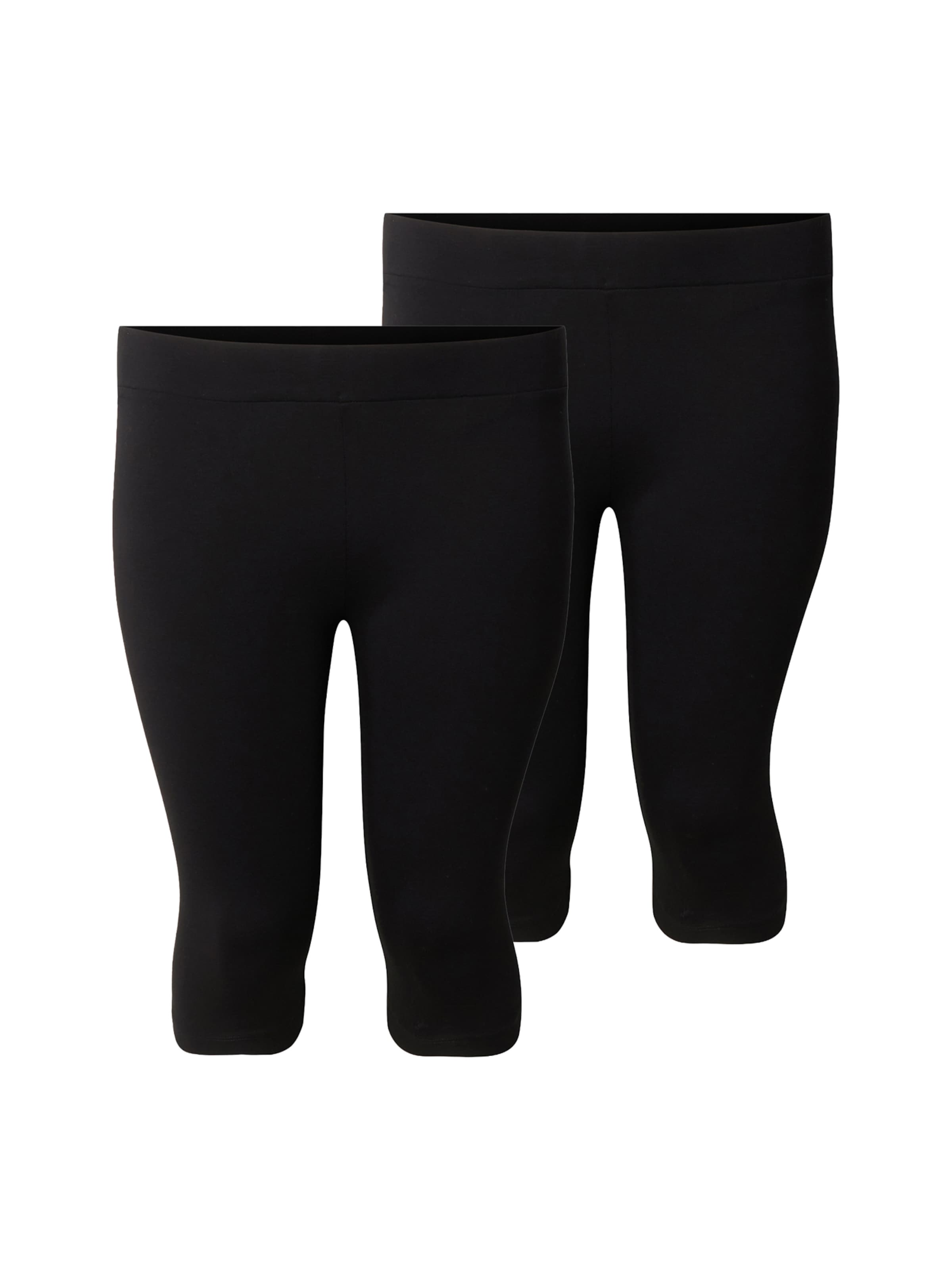 Skinny Leggings 'CARTIME' ONLY Carmakoma en noir : devant