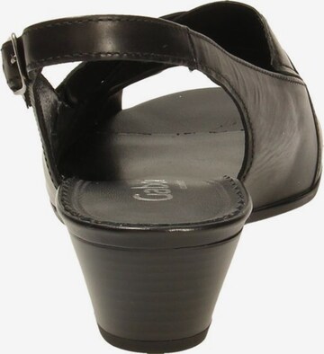 GABOR Strap Sandals in Black