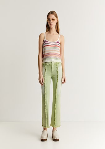 Scalpers Regular Jeans in Green: front