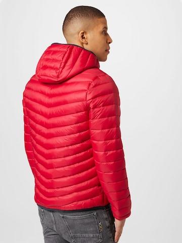 HOLLISTER Zimní bunda – červená