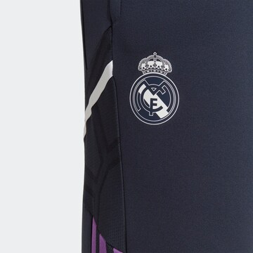 mėlyna ADIDAS SPORTSWEAR Prigludęs Sportinės kelnės 'Real Madrid Condivo 22'