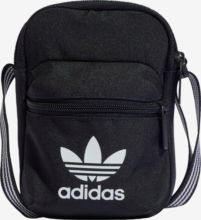 ADIDAS ORIGINALS Sac à bandoulière 'Adicolor Classic Festival' en noir / blanc, Vue avec produit