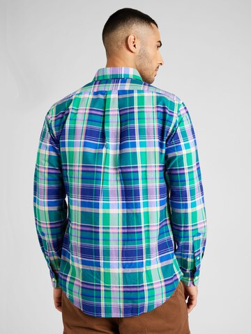 Slim fit Camicia di Polo Ralph Lauren in verde