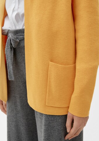 s.Oliver Knit Cardigan in Yellow