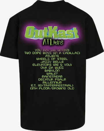 Mister Tee Shirt 'Atliens' in Zwart