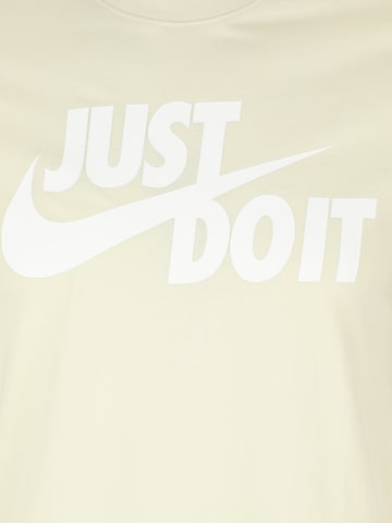 žalia Nike Sportswear Standartinis modelis Marškinėliai 'Swoosh'