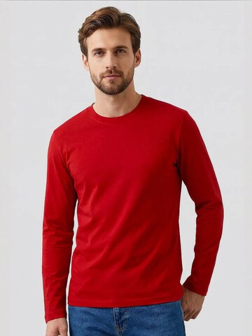 Tommy Life Tričko 'T-Shirts' – červená