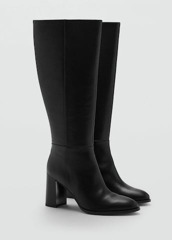 MANGO Boots 'Follow' in Black