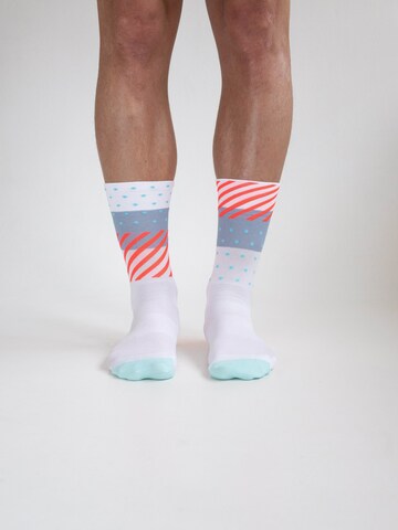 INCYLENCE Athletic Socks 'WILDNESS' in Red