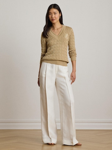 Lauren Ralph Lauren Pullover 'MEREN' in Beige