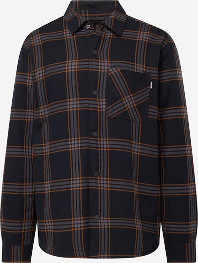 Hurley Funktionsskjorta 'PORTLAND' i rostbrun / mörkgrå / svart, Produktvy