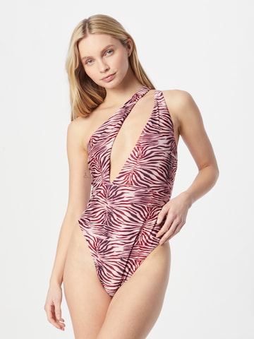 Maillot de bain Hunkemöller en rouge : devant