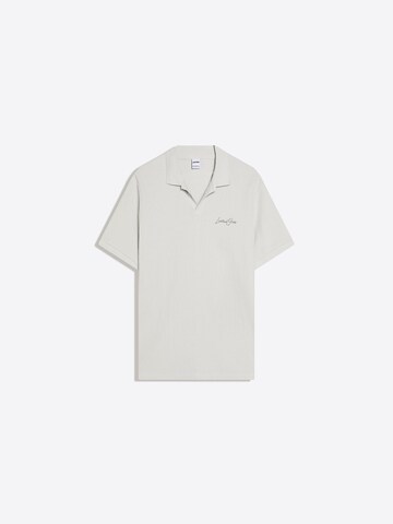 Bershka Poloshirt in Grau: Vorderseite