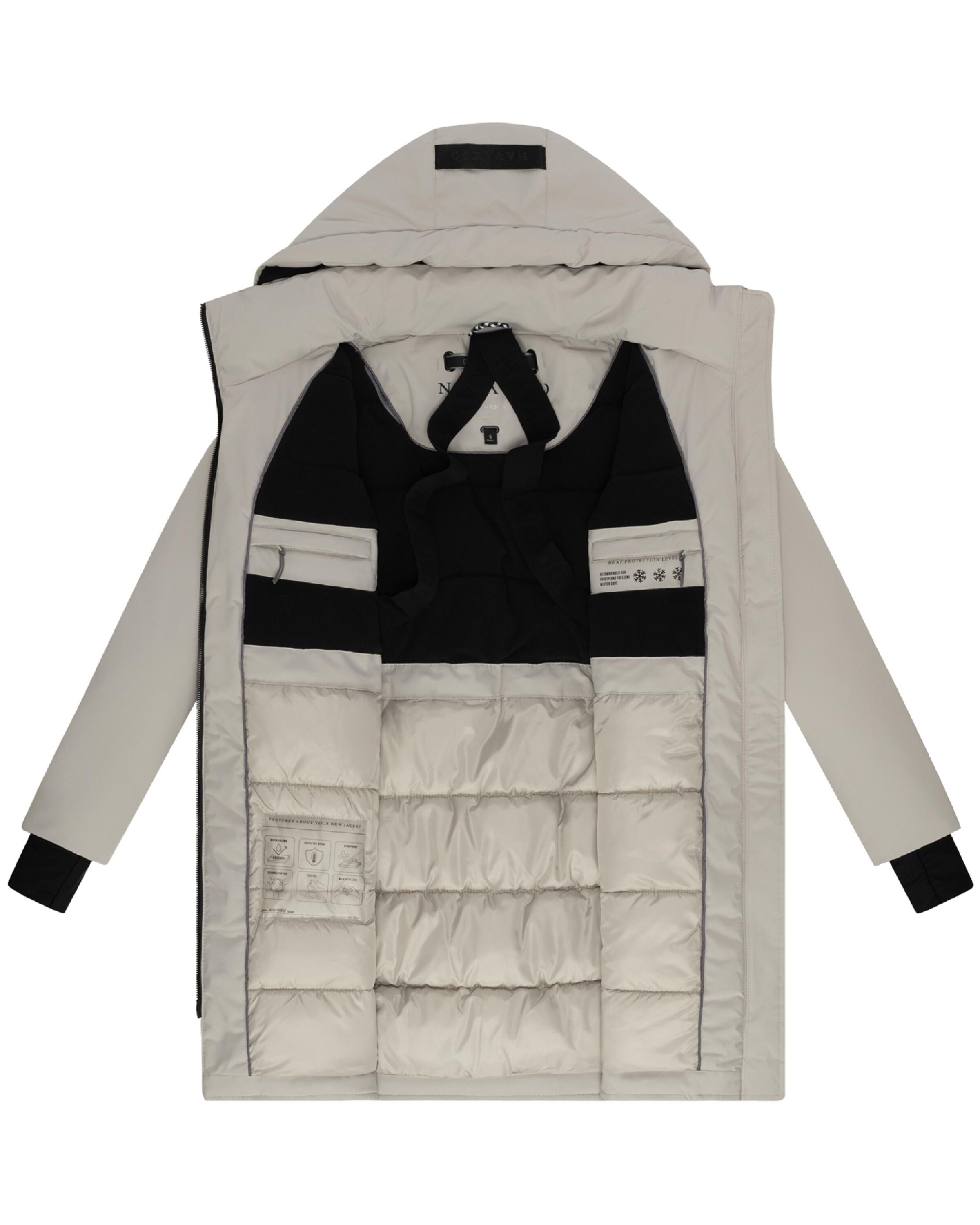 Manteau d’hiver 'Zart 14' NAVAHOO en gris