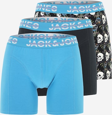 Jack & Jones Plus Boxer shorts 'HAVANA' in Blue: front