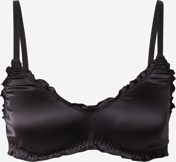 Bustier Soutien-gorge 'Carla' WEEKDAY en noir : devant