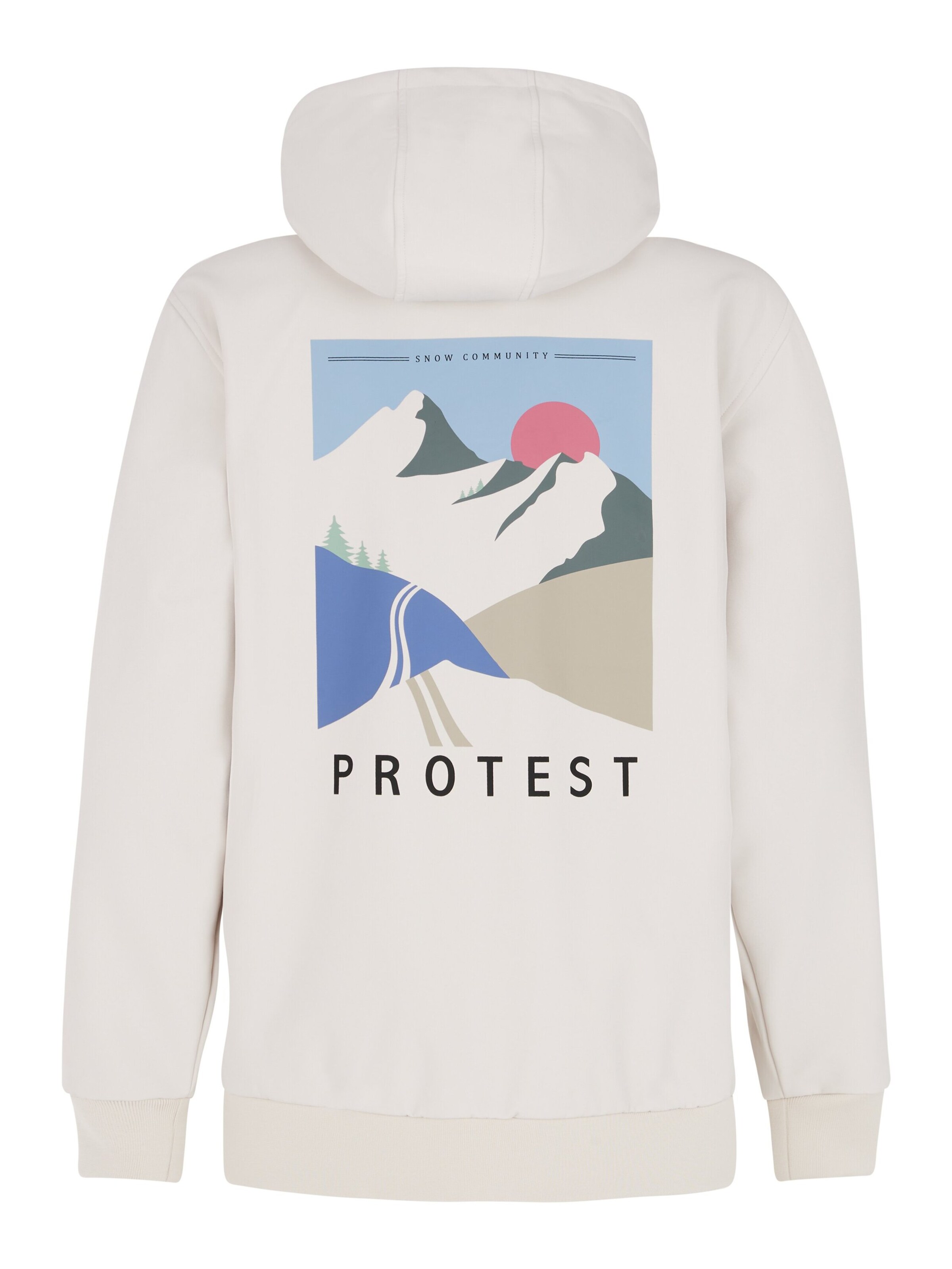 PROTEST Sportjacke 'PRTKYM'‌‌‌‌‌‌ in Weiß