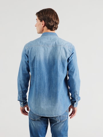 mėlyna Pepe Jeans Standartinis modelis Marškiniai: galas