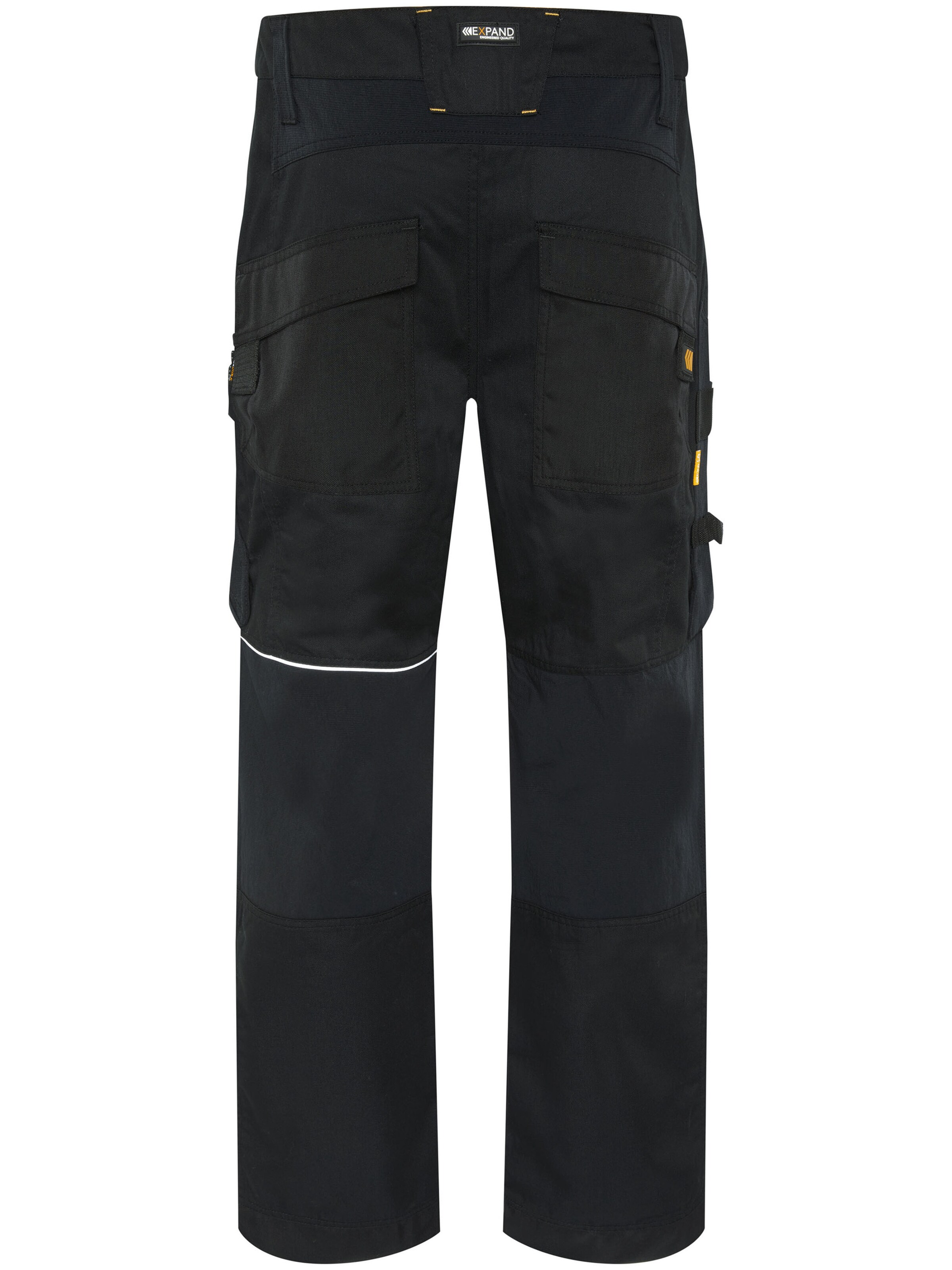 Expand Regular Cargo Pants in Black: front