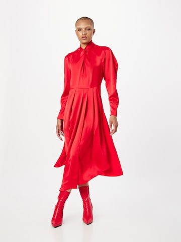 HUGO Red - Vestido 'Kumbarula' en rojo: frente