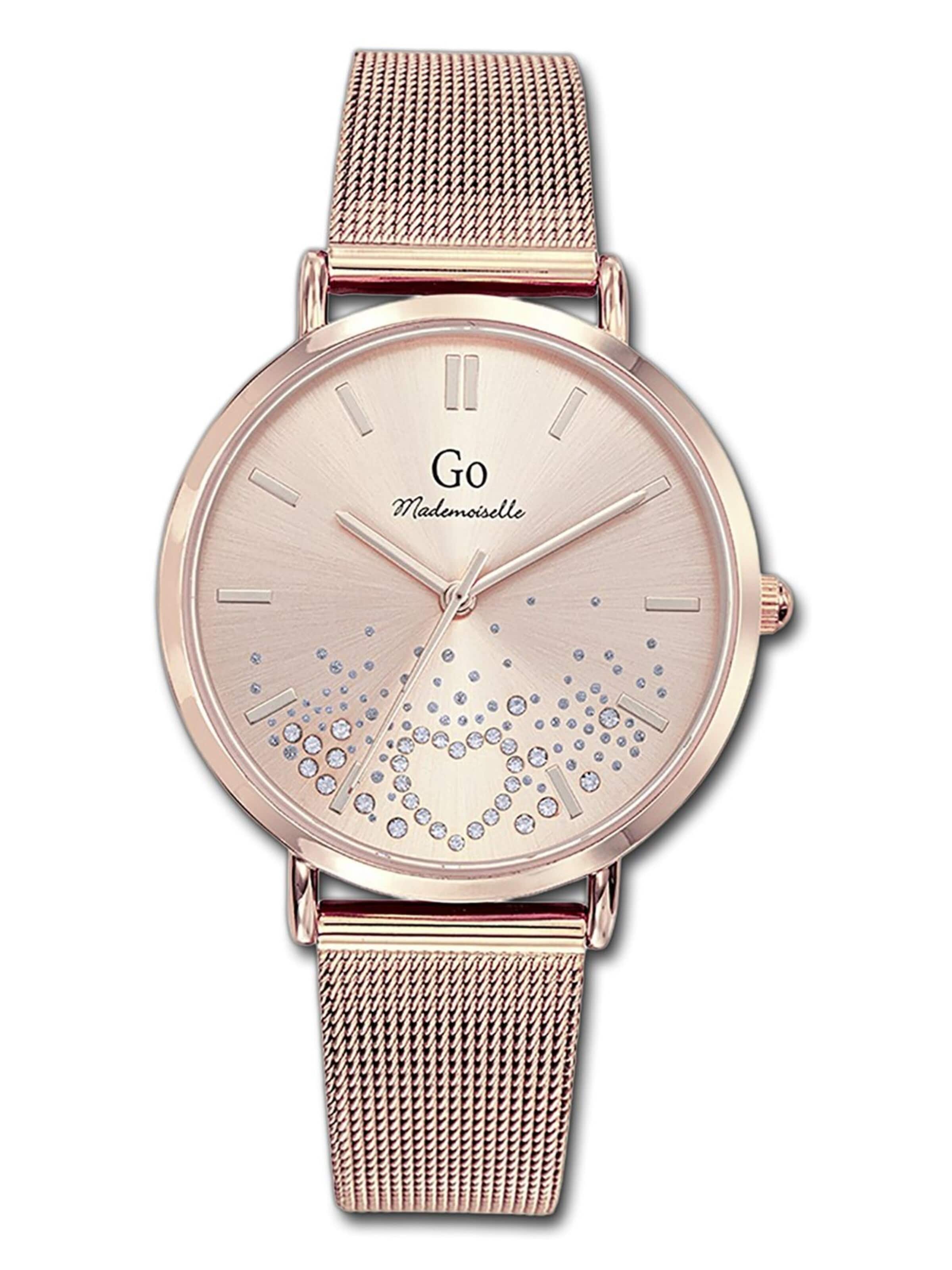 Orologio analogico di GO GirlOnly in oro: frontale
