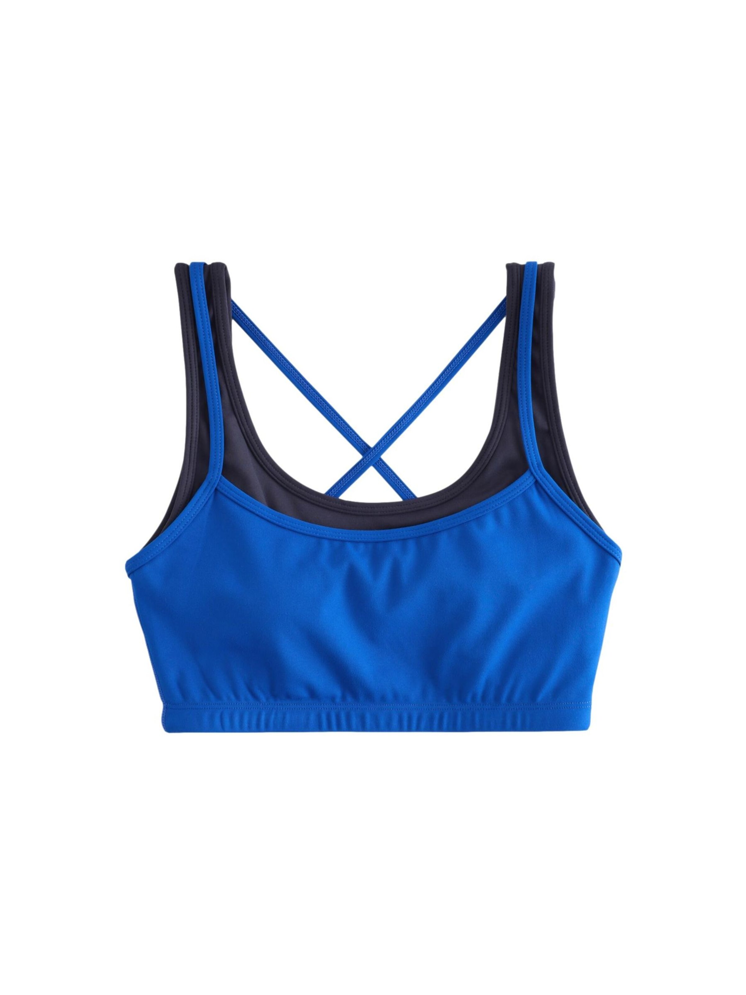 Next Bra 'Active Balance' in Blue: front