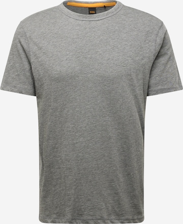 BOSS Orange Shirt 'Tegood' in Grey: front