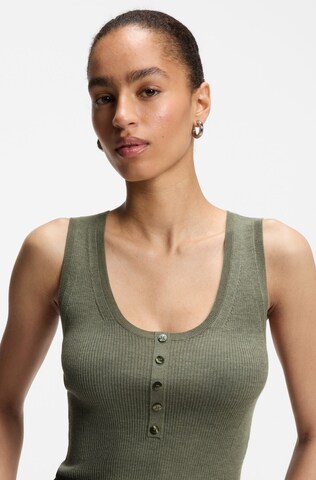 BOSS Top 'Fafflesia' in Grün