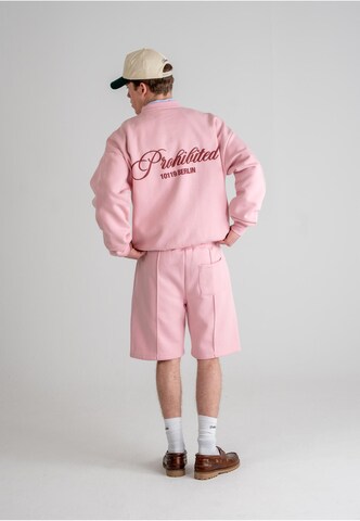 Prohibited Sweatshirt 'Hometown' in Pink