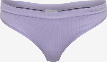 Hummel Thong in Purple: front