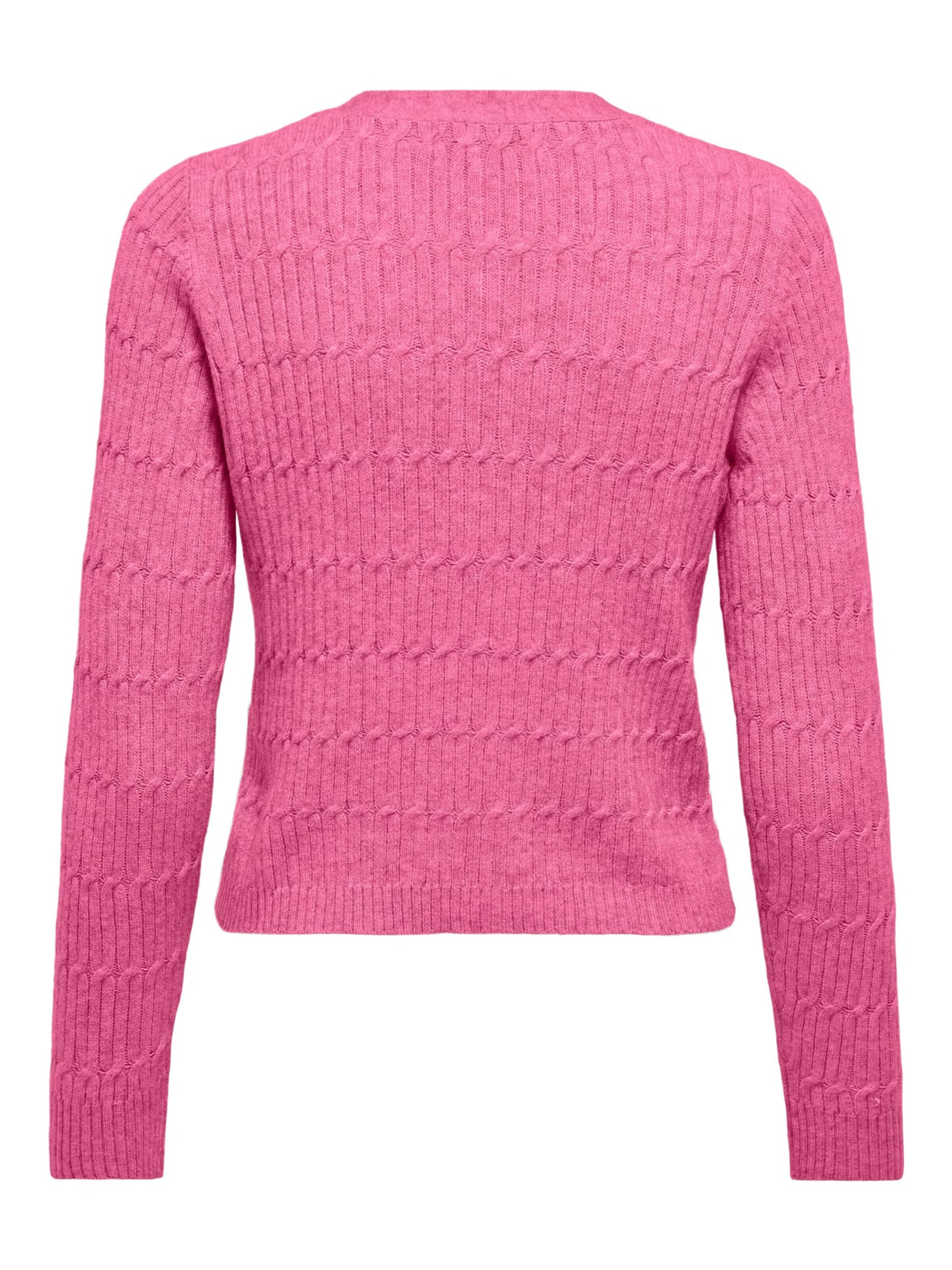 ONLY Knit cardigan 'katia' in Pink