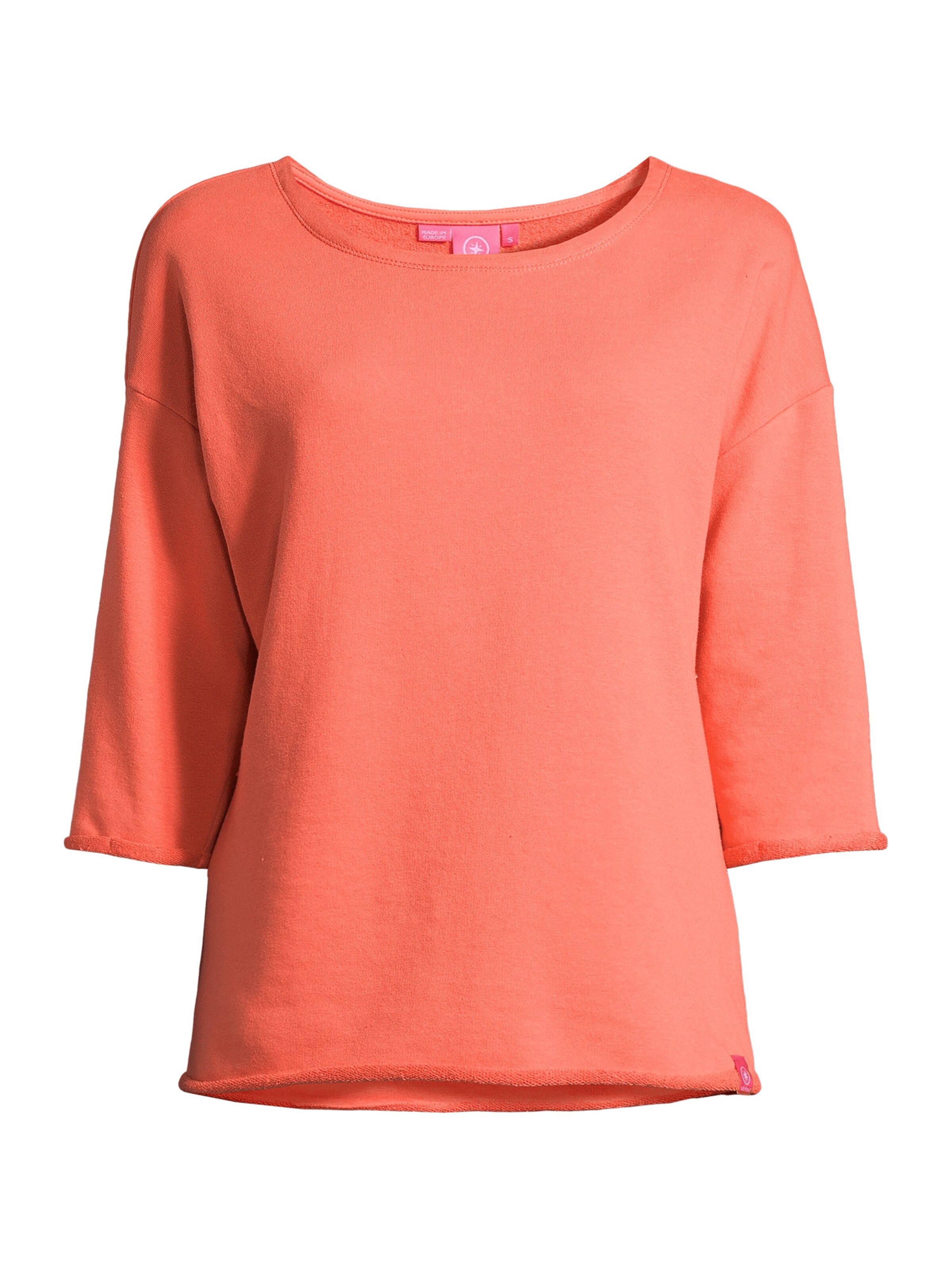 salzhaut Shirt 'Heven' in Orange: Vorderseite