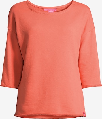 salzhaut Shirt 'Heven' in Orange: Vorderseite