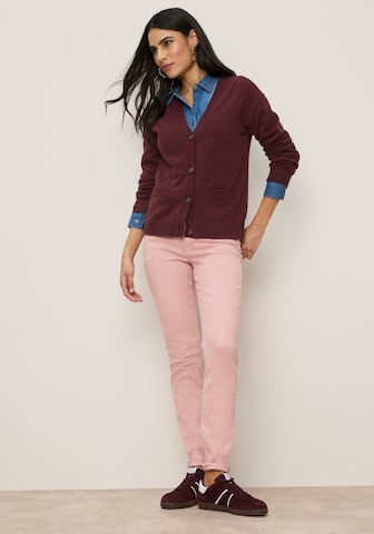 Tamaris Knit Cardigan in Red