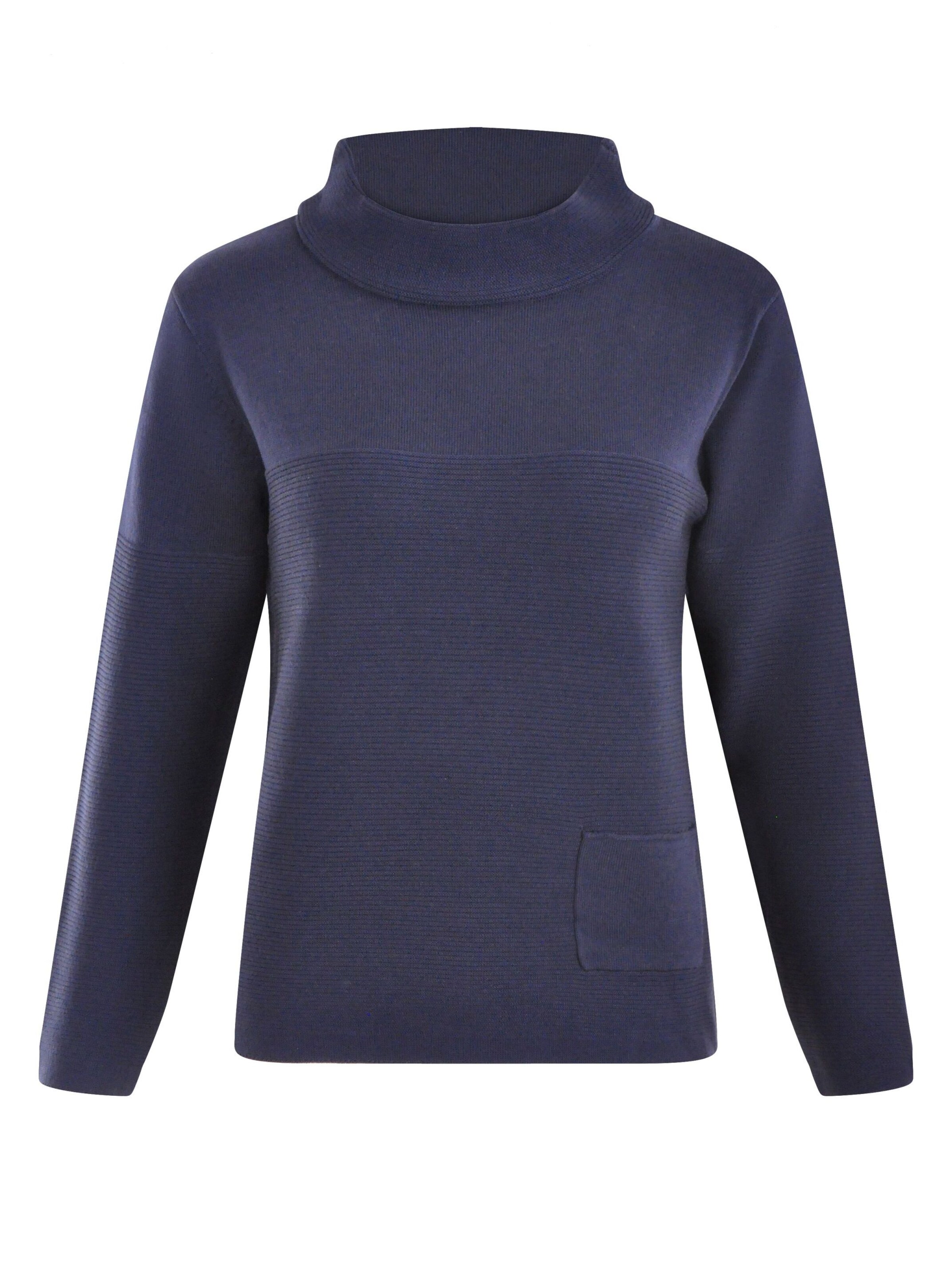 Pull-over Navigazione en bleu : devant