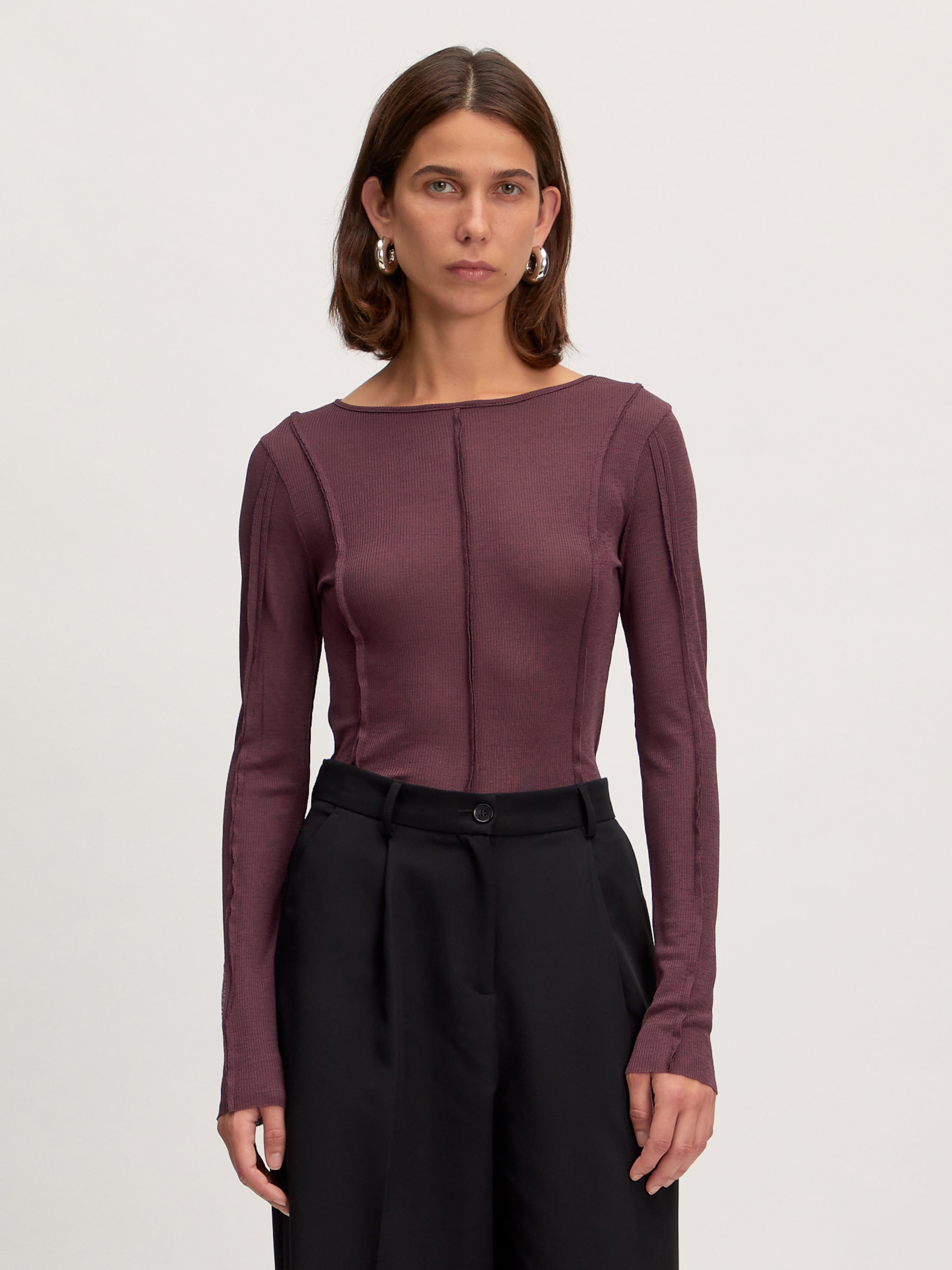 EDITED Produits T-shirt 'Halima' bourgogne