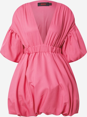 Misspap Obleka | roza barva: sprednja stran