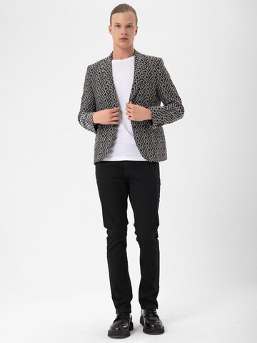 Coupe regular Veste de costume Daniel Hills en noir