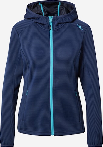 CMPOutdoor jakna 'WOMAN FIX HOOD JACKET' - plava boja: prednji dio